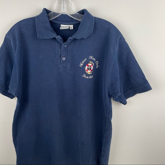 Polo Shirt Monaco Monte Carlo Yacht Club Size XL - Picture 3 of 5